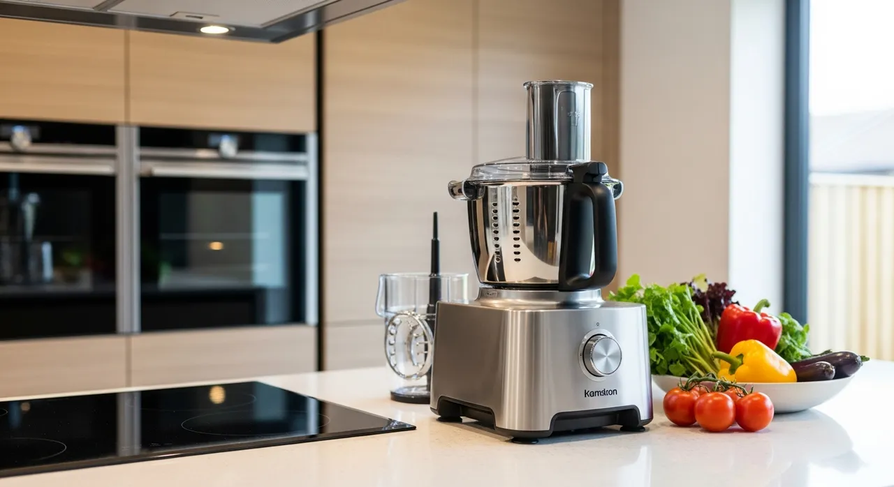 Premium Food Processor in UK Kitchen